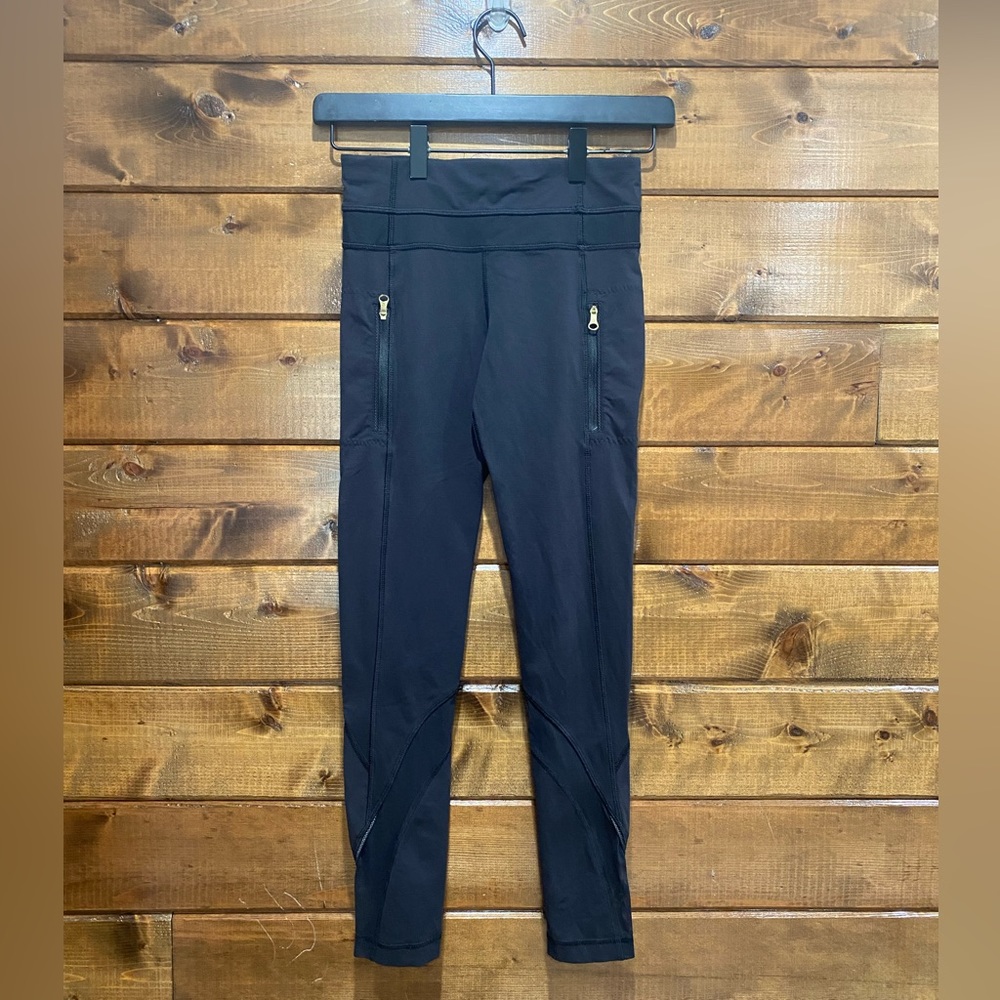 Lululemon Black Inspire Tight *Mesh